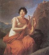 VIGEE-LEBRUN, Elisabeth Mme de Stael as Corinne oil painting reproduction